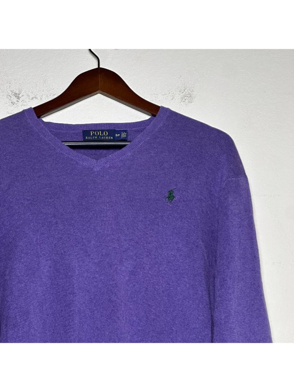 VTG Ralph Lauren Long Sleeve Purple Sweater Women S Cozy Prep Casual Minimal
